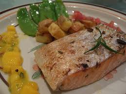 Pineapple Tomato Salsa And Fish